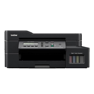 Brother Ink Tank DCP-T820DW WIFI Auto Duplex Color Multifunction Printer (Print Scan Copy), ADF, LCD, LAN, Print Up to 7.5K Pages Black & 5K in Color Each for (CMY)